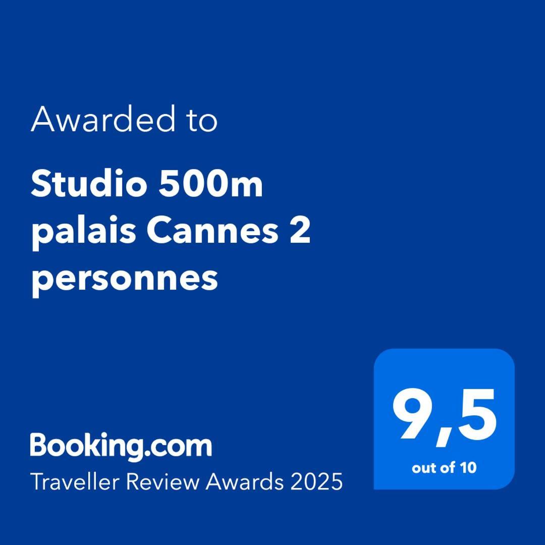 Studio 500M Palais Cannes 2 Personnes Εξωτερικό φωτογραφία